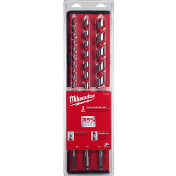 Milwaukee 48-13-3000 3-Piece Ship Auger Bit Set
