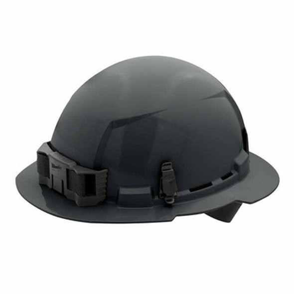 Milwaukee 48-73-1115 Gray Full Brim Hard Hat with 4PT Ratcheting Suspension  Type 1 Class E