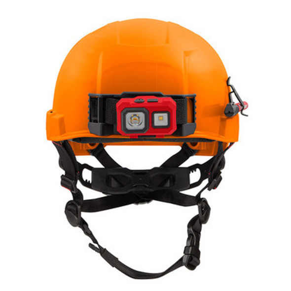 Milwaukee 48-73-1313 BOLT Orange Safety Helmet (USA) - Type 2, Class E, Non-Vented