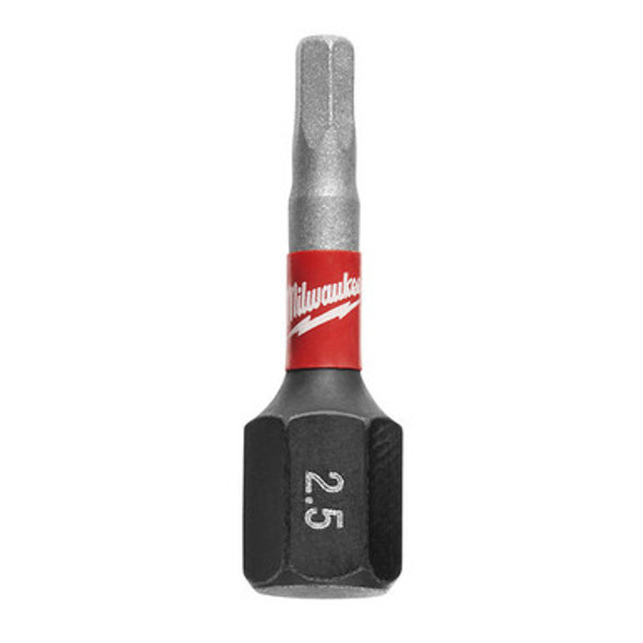 Milwaukee 48-32-4724 SHOCKWAVE Impact Hex 2.5 mm Insert Bit