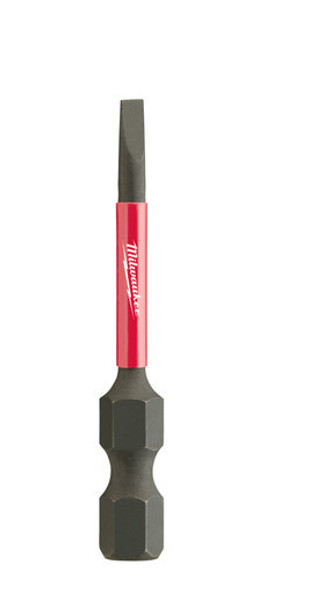 Milwaukee 48-32-4155 SHOCKWAVE 2 in. Impact Slotted 7/64 in. Power Bits (25 Pack)