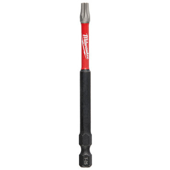 Milwaukee 48-32-4396 SHOCKWAVE 6 in. Impact Torx® T25 Power Bits (10 Pack)