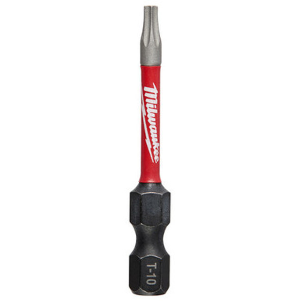 Milwaukee 48-32-4182 SHOCKWAVE 2 in. Impact Torx® T10 Power Bits (25 Pack)