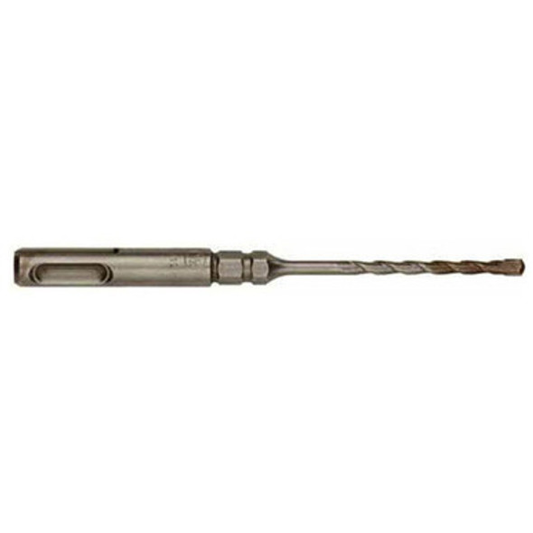 Milwaukee 48-20-7192 3/16" X 4" X 7" SDS Plus 2 Cutter W/Hex Shoulder Carbide Bit, 25 Pack