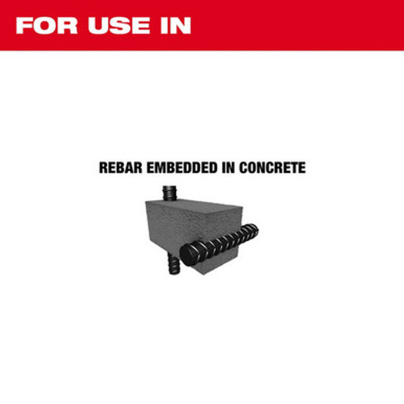 Milwaukee 48-20-6771 Straight Shank 3/8" X 12" Rebar Cutter