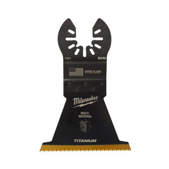 Milwaukee 49-25-1249 MILWAUKEE® OPEN-LOK 2-1/2" TITANIUM ENHANCED BI-METAL MULTI-MATERIAL BLADES 10PK