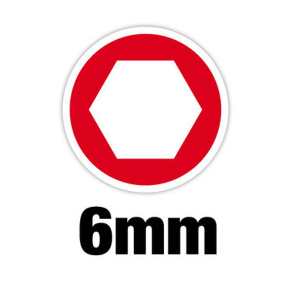 Milwaukee 48-22-2463 6mm HollowCore Nut Driver