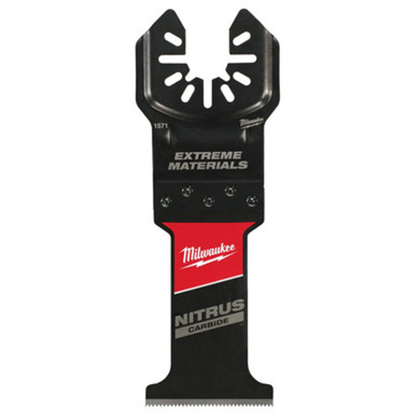 Milwaukee 49-25-1573 NITRUS CARBIDE Extreme Materials Universal Fit OPEN-LOK Multi-Tool Blade 3PK