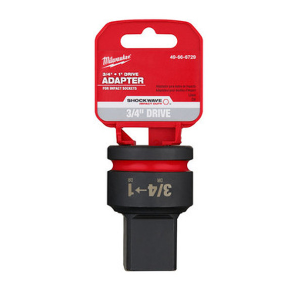 Milwaukee 49-66-6729 SHOCKWAVE Impact Duty 3/4" Drive 1" Drive Adapter
