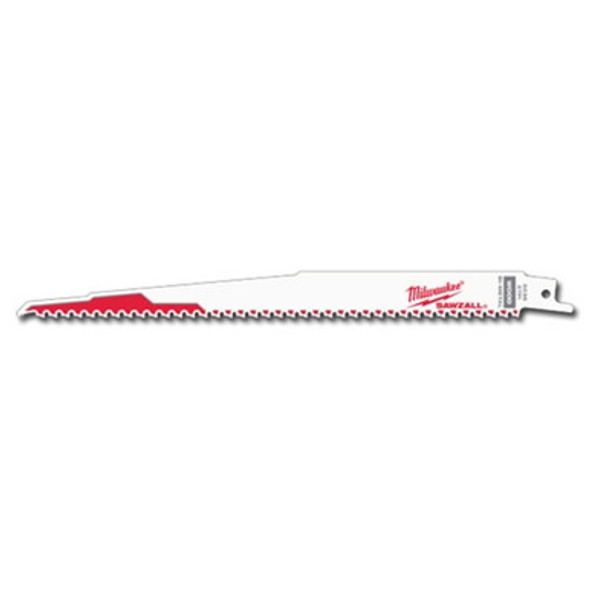 Milwaukee 48-00-8036 Super Sawzall Blade 5 Teeth per Inch 9-Inch Length, 25 Pack