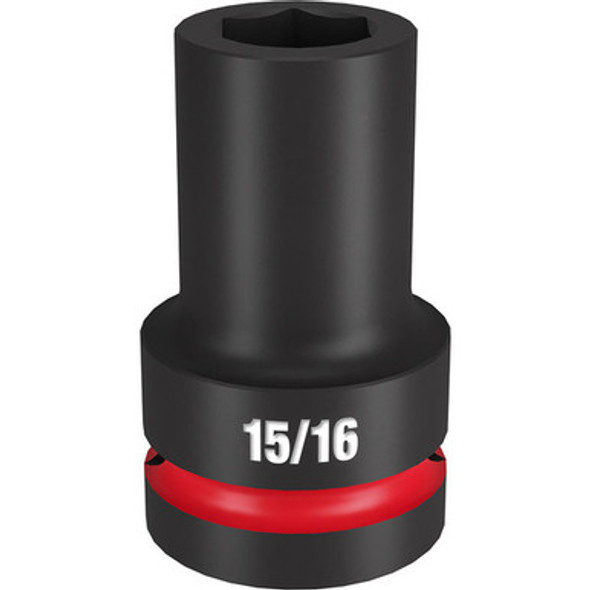 Milwaukee 49-66-6503 SHOCKWAVE Impact Duty 1"Drive 15/16" Deep 6 Point Socket