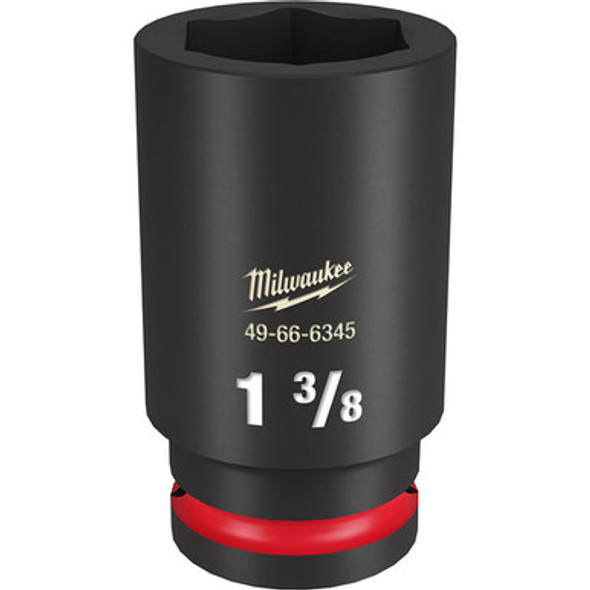 Milwaukee 49-66-6345 SHOCKWAVE Impact Duty 3/4"Drive 1-3/8" Deep 6 Point Socket