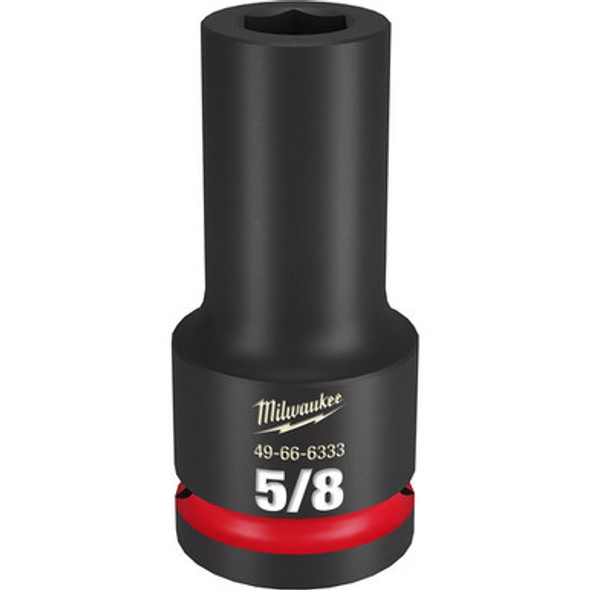 Milwaukee 49-66-6333 SHOCKWAVE Impact Duty 3/4"Drive 5/8" Deep 6 Point Socket