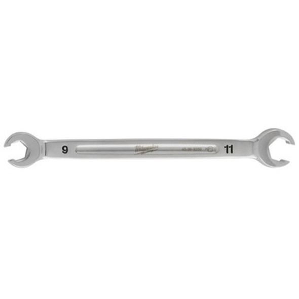 Milwaukee 45-96-8350 9mm X 11mm Double End Flare Nut Wrench