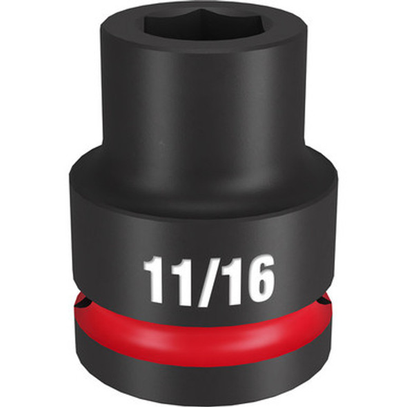 Milwaukee 49-66-6302 SHOCKWAVE Impact Duty 3/4"Drive 11/16" Standard 6 Point Socket