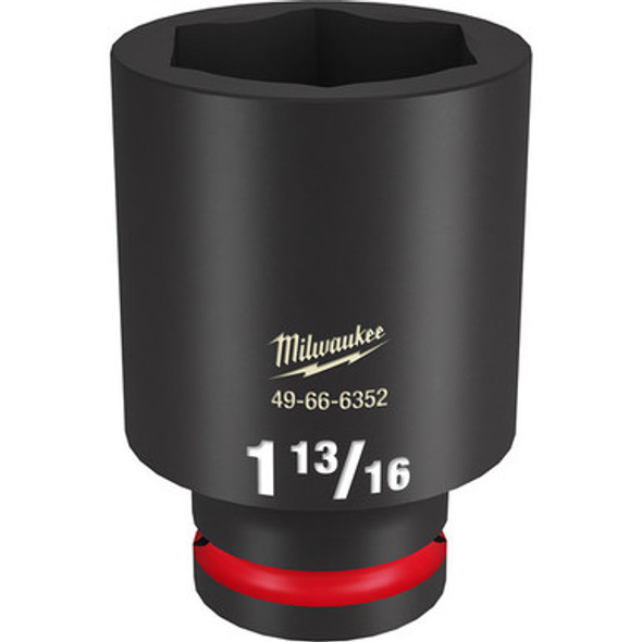 Milwaukee 49-66-6352 SHOCKWAVE Impact Duty 3/4"Drive 1-13/16" Deep 6 Point Socket