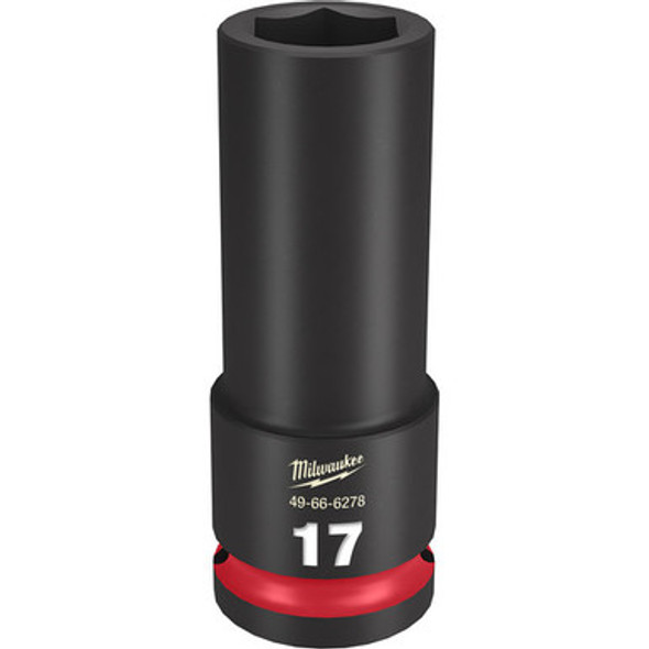 Milwaukee 49-66-6278 SHOCKWAVE Impact Duty 1/2"Drive 17MM Deep 6 Point Socket