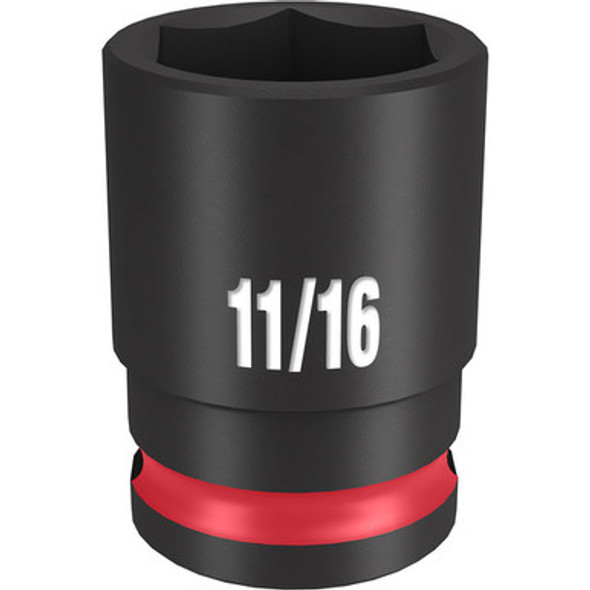Milwaukee 49-66-6109 SHOCKWAVE Impact Duty 3/8" Drive 11/16" Standard 6 Point Socket
