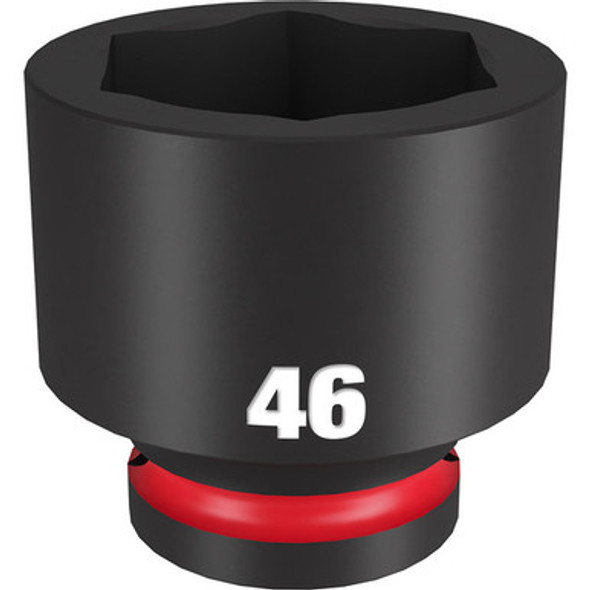 Milwaukee 49-66-6384 SHOCKWAVE Impact Duty 3/4"Drive 46MM Standard 6 Point Socket
