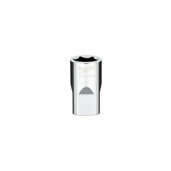 Milwaukee 45-34-9116 1/2" Drive 15mm Metric 6-Point Socket with FOUR FLAT Sides