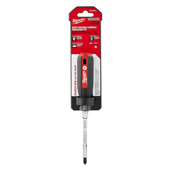 Milwaukee 48-22-2812 #2 Phillips - 4" Cushion Grip Screwdriver
