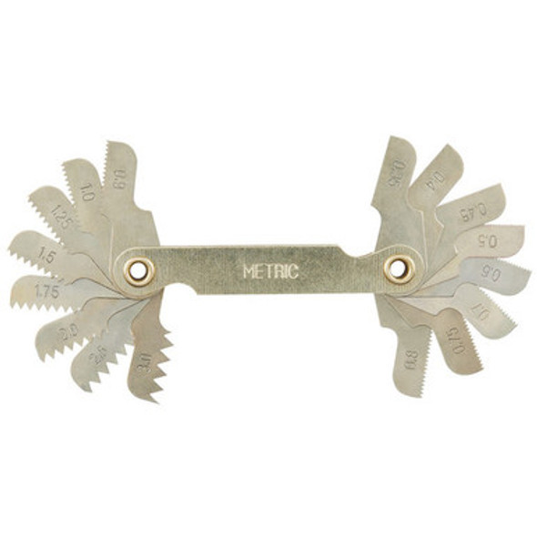 Milwaukee 49-57-5012 0.35-3.00 mm Metric Thread Pitch Gauge