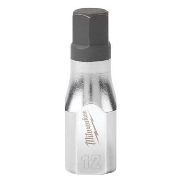 Milwaukee 45-34-1058 3/8" Drive 12mm Hex Bit Socket