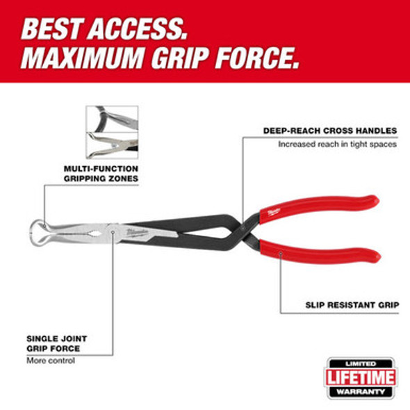 Milwaukee 48-22-6561 13" Long Reach Hose Grip Pliers -1/2"