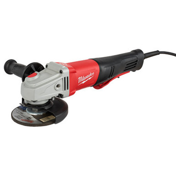 Milwaukee 6143-31 11 Amp 4-1/2" /5" Braking Small Angle Grinder Paddle No-lock