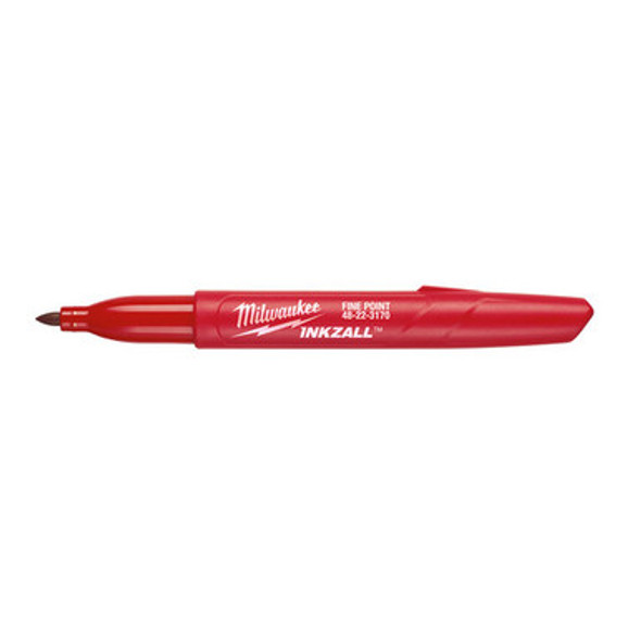 Milwaukee 48-22-3170 INKZALL Red Fine Point Markers