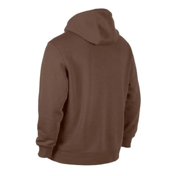 Milwaukee 351BR-M Midweight Pullover Hoodie Brown M