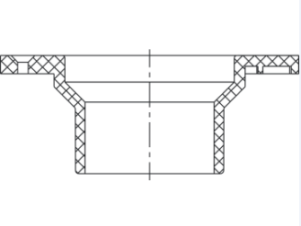 ABS DWV Reducing Closet Flange (SPG)