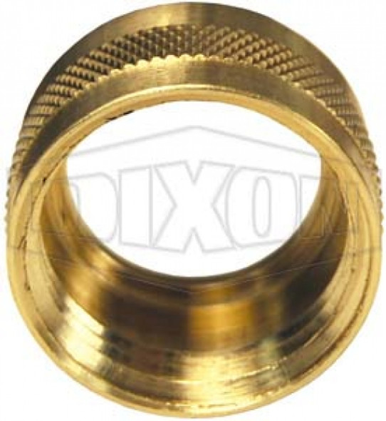 5861012N - Garden Hose Round Nut with Knurl