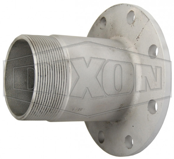 4FAMTL - One-Piece 125# Flange x Male NPT Adapter - Long