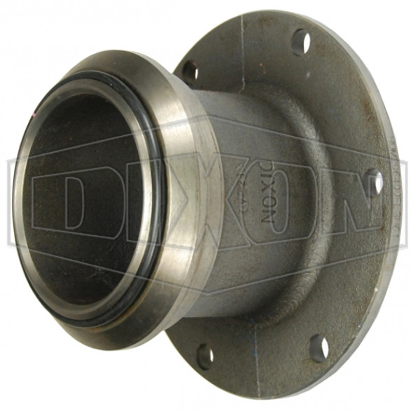 HUM206400FLGH61 - One-Piece Flange x Male Hammer Union Adapter