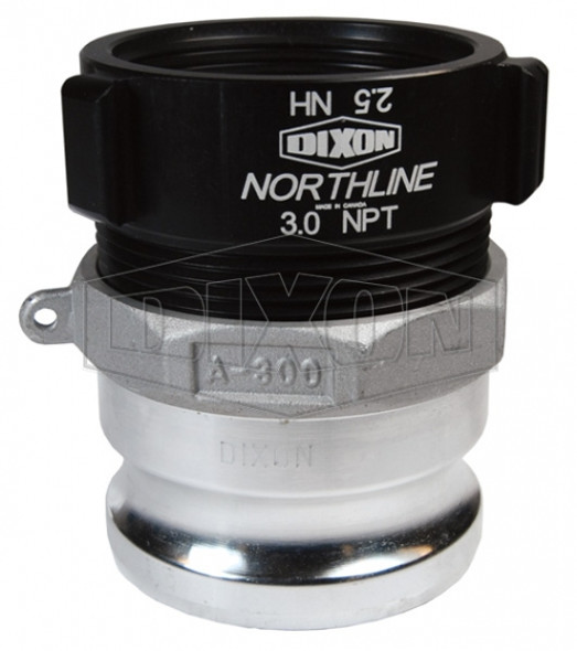 3025-A-ALNST - Cam & Groove Type A x Female NST (NH) Swivel Adapter