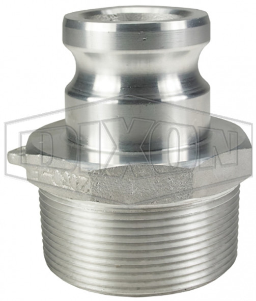 2030-F-AL - Cam & Groove Type F Jump Size Adapter x Male NPT