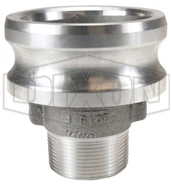 3015-F-AL - Cam & Groove Type F Jump Size Adapter x Male NPT