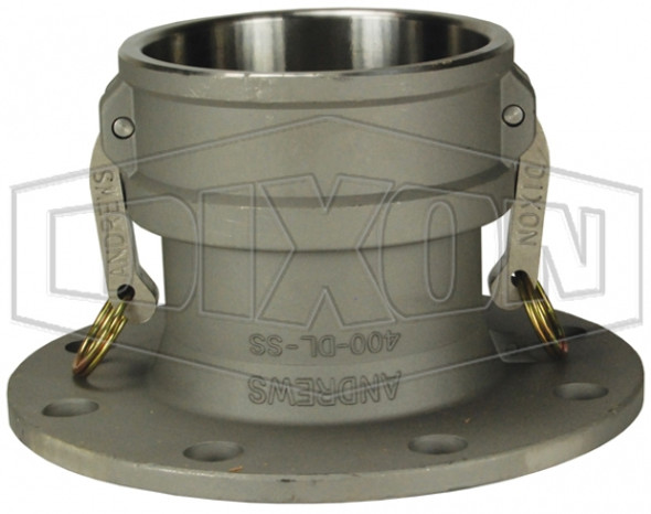 600-DL-SS - Dixon Cam & Groove Coupler x 150# Flange