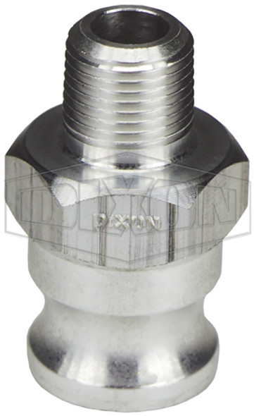 7550-F-AL - Dixon Cam & Groove Type F Adapter x Male NPT