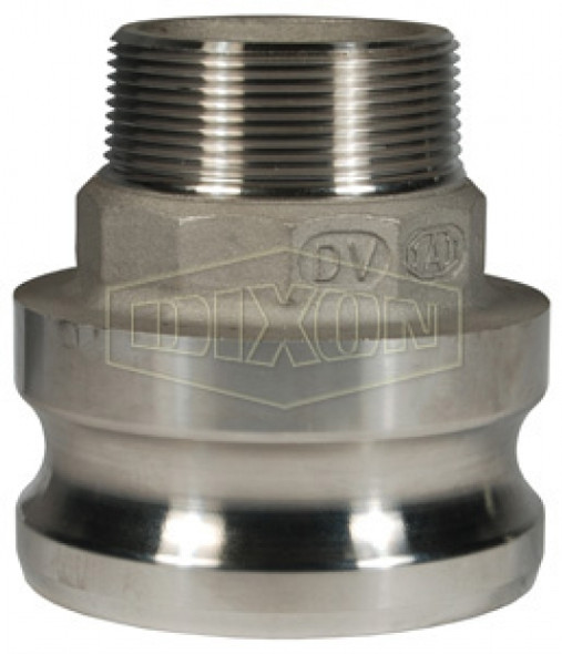 4030-F-SS - Cam & Groove Type F Jump Size Adapter x Male NPT