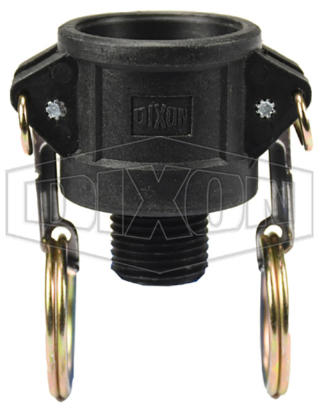 PPB50 - Glass-Filled Polypropylene Cam & Groove Type B Coupler x Male NPT PPB50 - Glass-Filled Polypropylene Cam & Groove Type B Coupler x Male NPT
