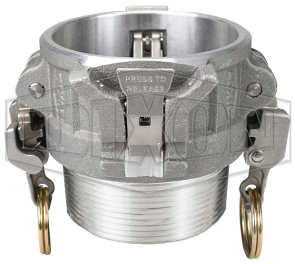 RLBEZ400 - Venting EZ Boss-Lock Cam & Groove Type B Coupler x Male NPT