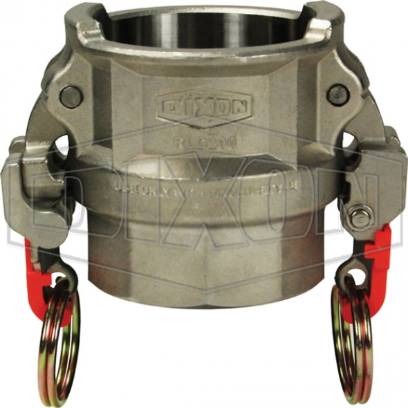 RLD300EZ - Vent-Lock® Safety EZ Boss-Lock Cam & Groove Type D Coupler x Female NPT RLD300EZ - Vent-Lock® Safety EZ Boss-Lock Cam & Groove Type D Coupler x Female NPT