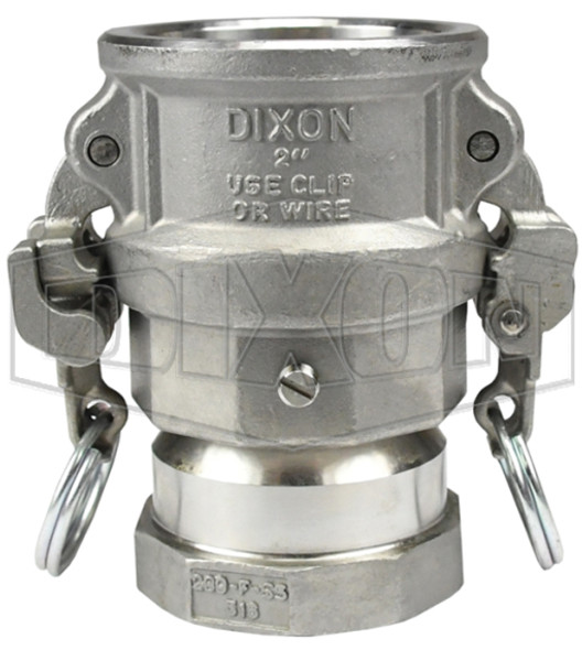 RD200EZSWIV - EZ Boss-Lock Cam & Groove Type D Swivel Coupler x Female NPT RD200EZSWIV - EZ Boss-Lock Cam & Groove Type D Swivel Coupler x Female NPT