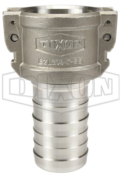 EZL150-C-SS - EZLink® Armless Cam & Groove Type C Coupler x Hose Shank