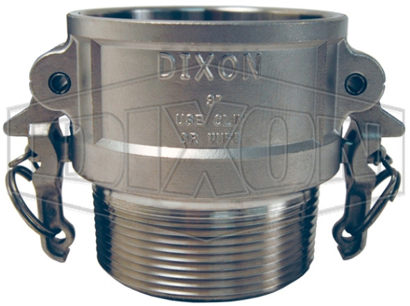 RB100BL - Boss-Lock Cam & Groove Type B Coupler x Male NPT