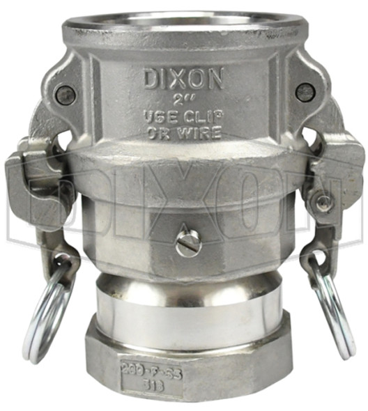 RD200EZSWIVVI - EZ Boss-Lock Cam & Groove Type D Swivel Coupler x Female NPT