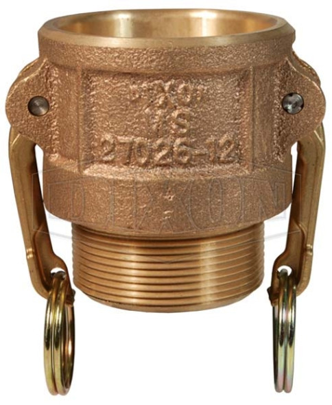 400-B-BR - Dixon Cam & Groove Type B Coupler x Male NPT