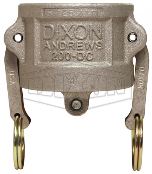 500-DC-AL - Dixon Cam & Groove Type DC Dust Cap